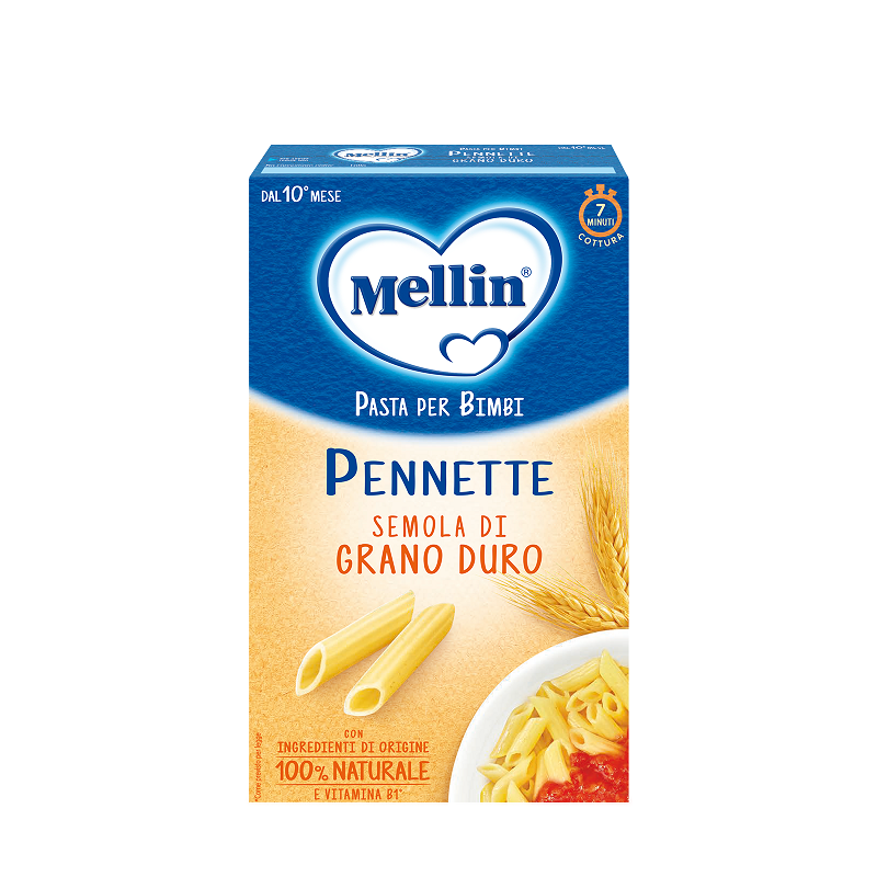 Mellin Pasta Bimbi pennette semola 280g 10 mesi