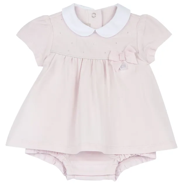 Chicco pagliaccetto neonata elegante cotone lavabile