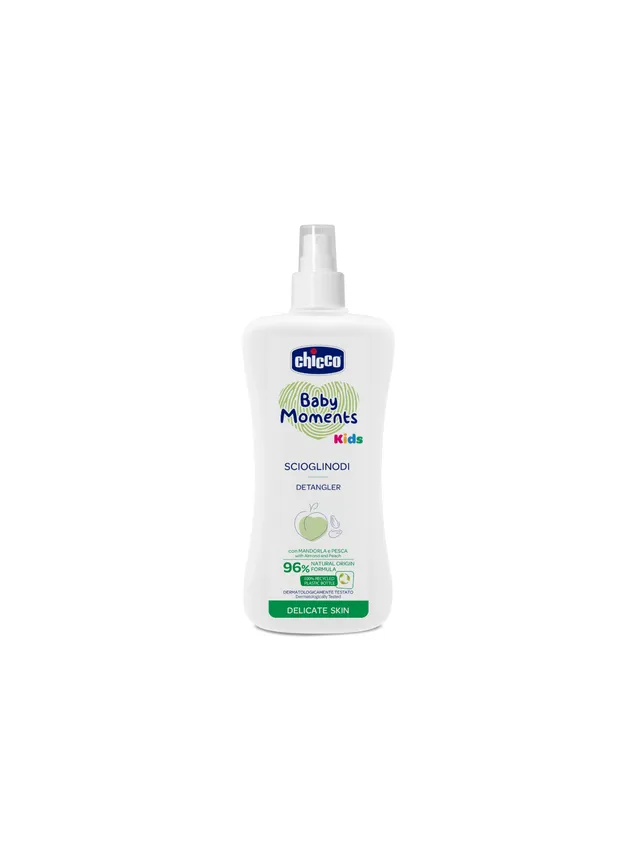 Chicco Baby Moments spray scioglinodi mandorla e pesca