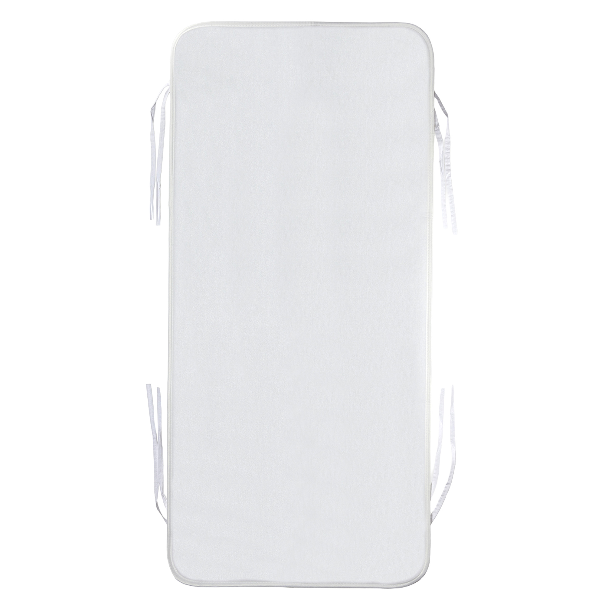 Giordani copridoghe feltro bianco 60x120 cm per lettino