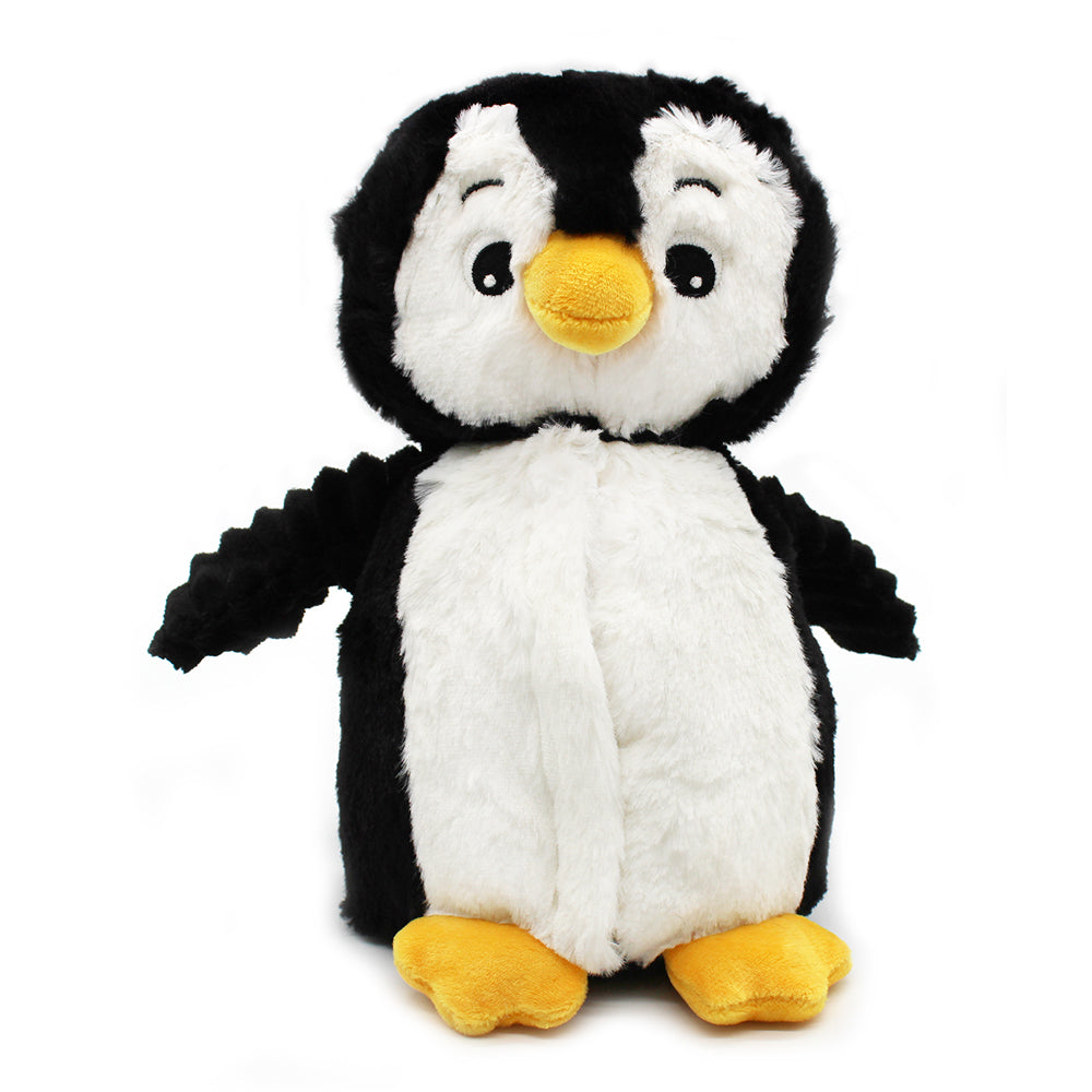 Les Déglingos Ptipotos Iglou peluche pinguino bianco nero