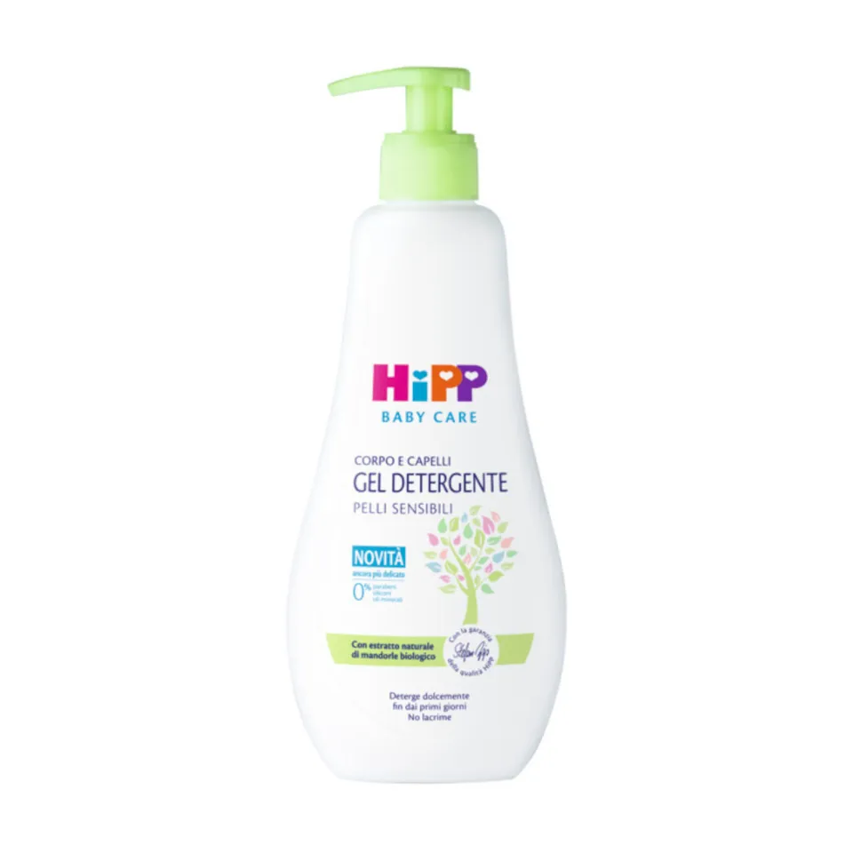 HiPP Gel Detergente Corpo e Capelli Mandorle 400 ml