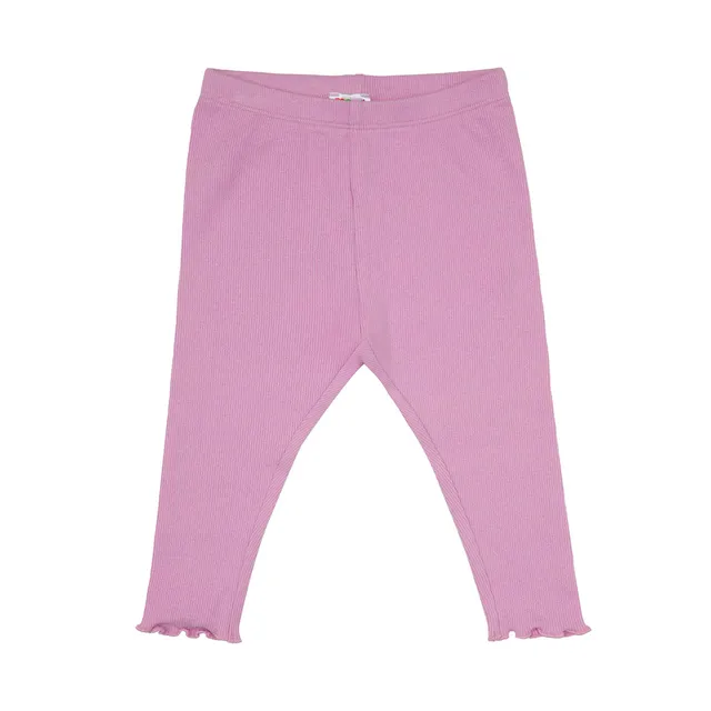 Toys Center Baby legging stretch bimba rosa costina