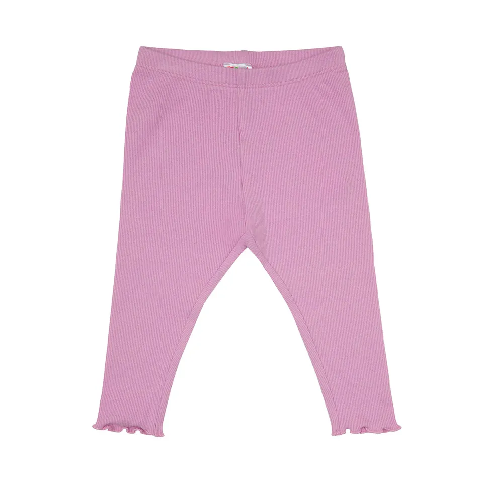 Toys Center Baby legging stretch bimba rosa costina