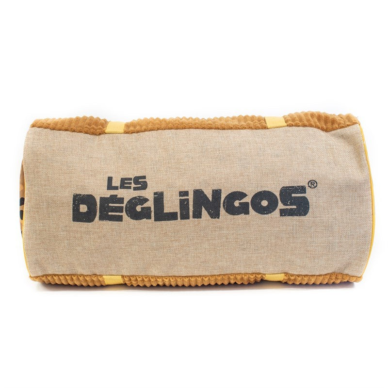 Les Déglingos Speculos borsa weekend tigre marrone 48 cm