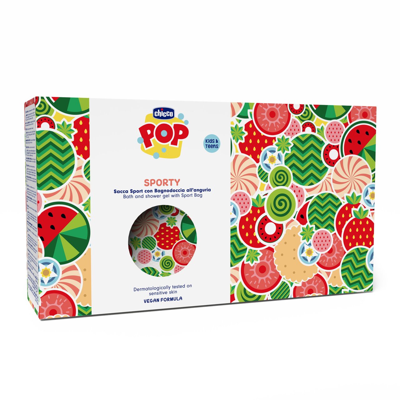 Chicco Sporty Anguria bagnodoccia 300 ml con sacca
