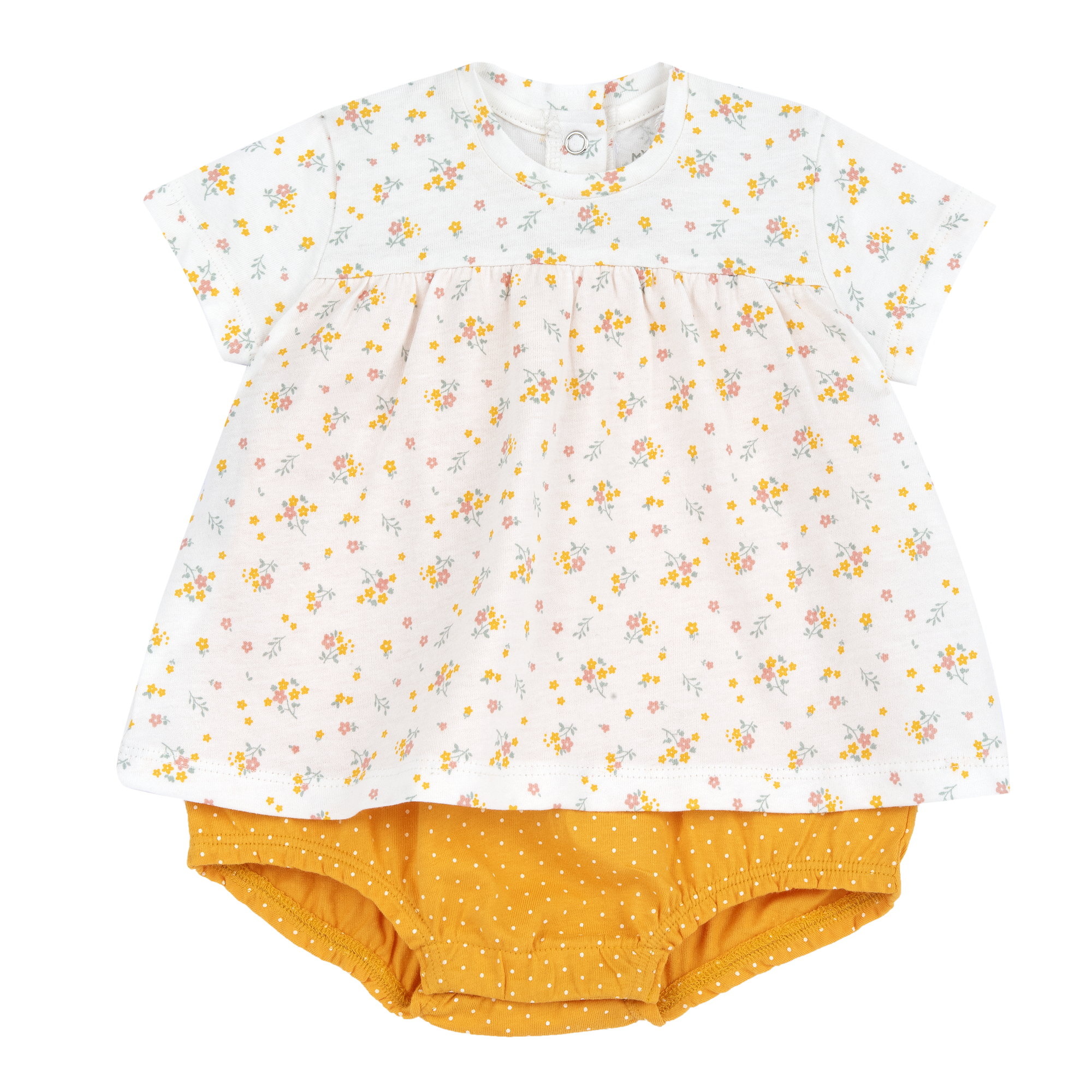 Chicco Pagliaccetto Neonata in Cotone Lavabile