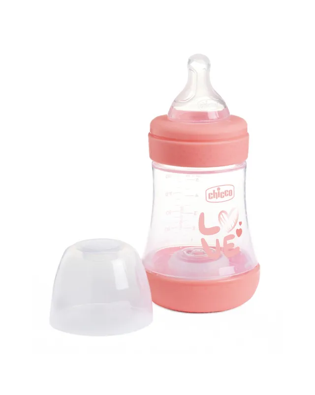 Chicco Perfect 5 biberon 150 ml rosa silicone