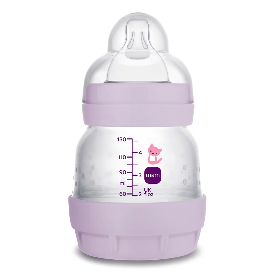 MAM Easy Start biberon anticolica 130 ml lilla