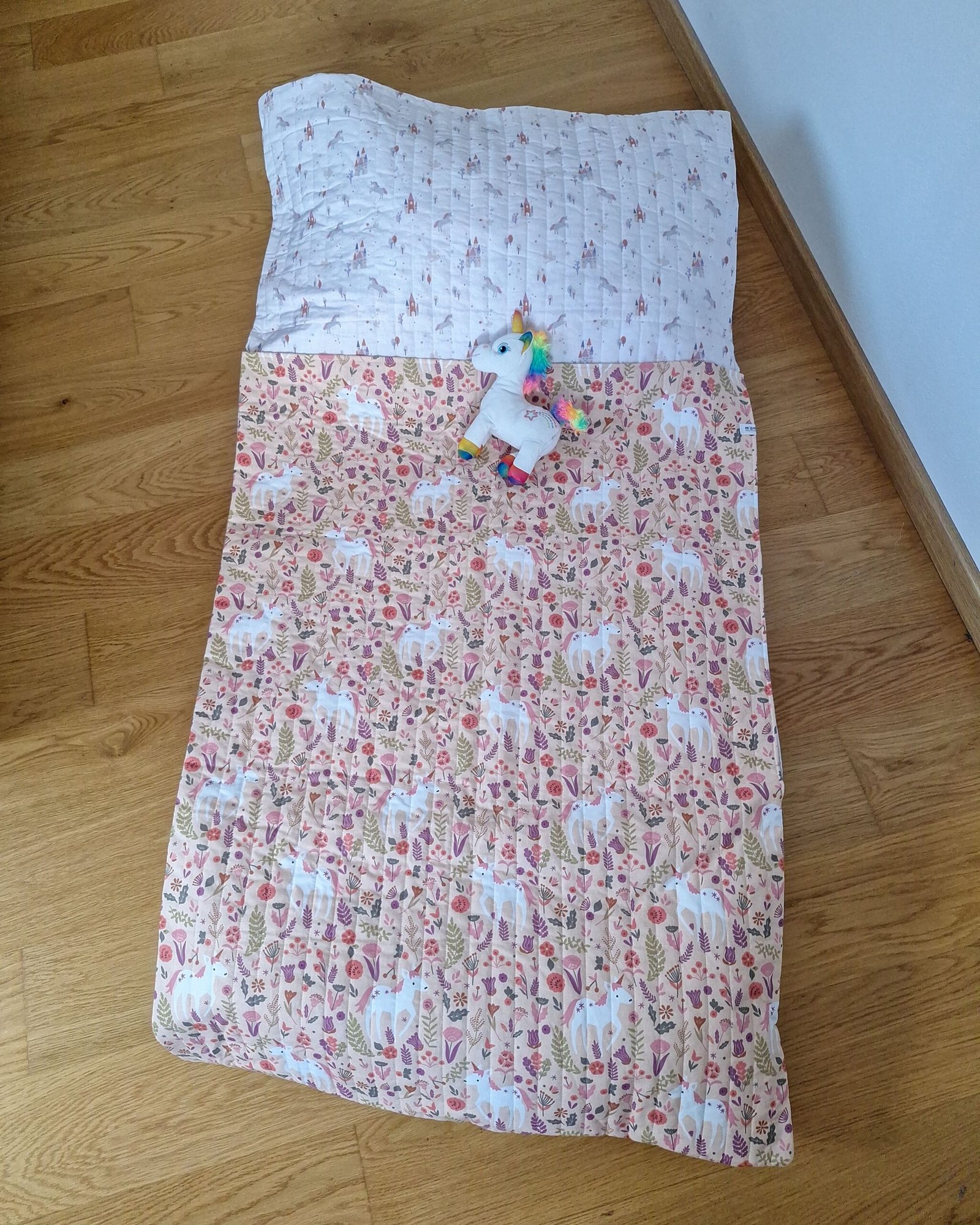 M'Amélie Creations Sacco Nanna Asilo Cotone Reversibile Brandina