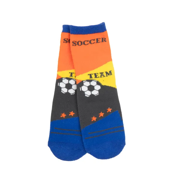 Toys Center Baby Soccer calze antiscivolo bimbo blu