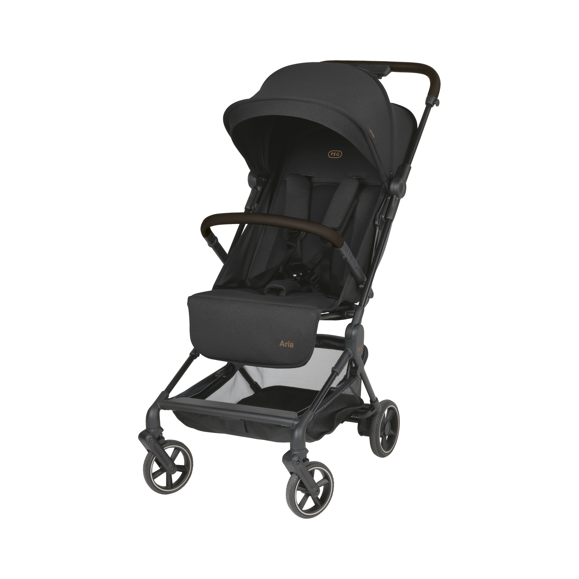 Peg Perego Aria Passeggino Ultracompatto True Black
