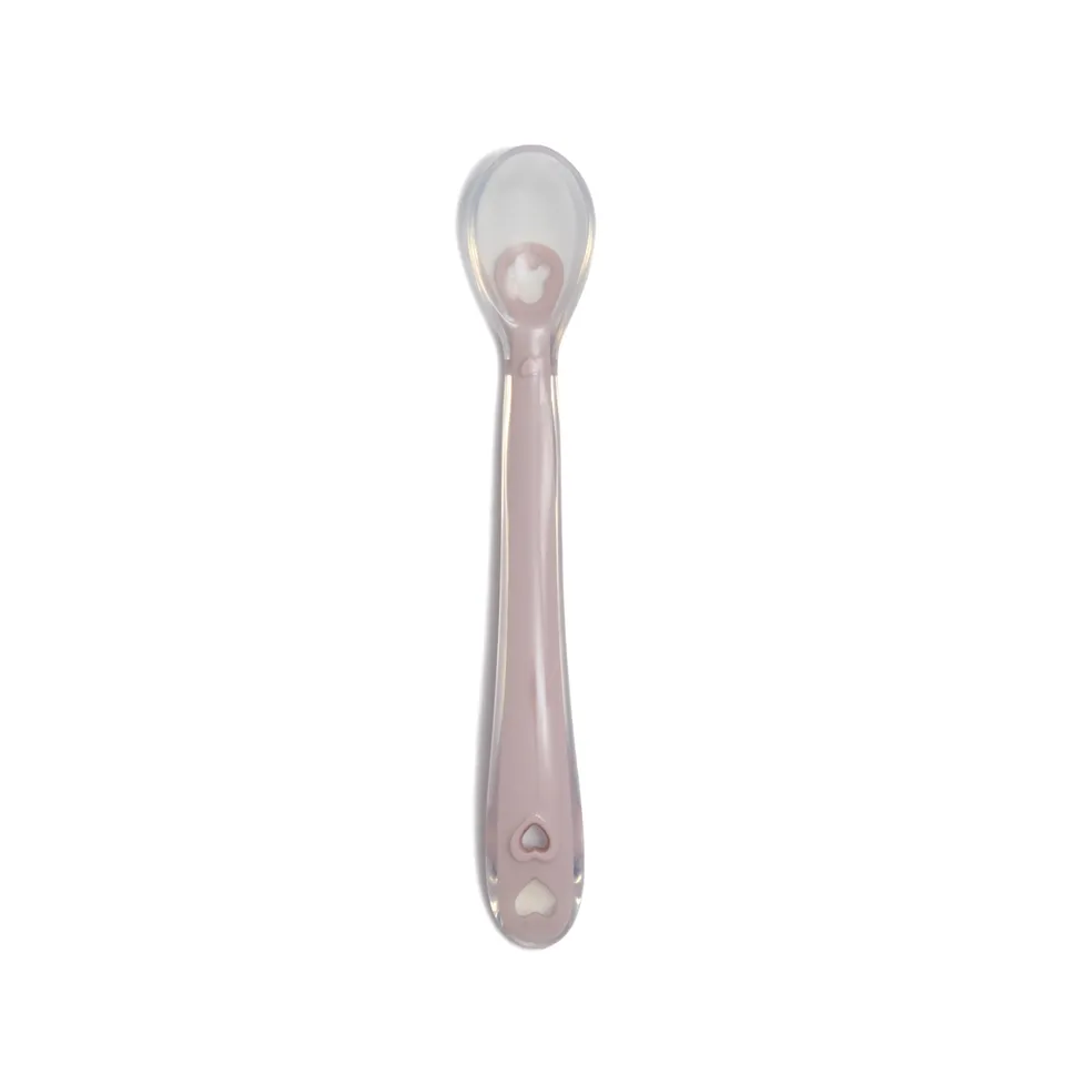 That's Love cucchiaio silicone rosa 6m+