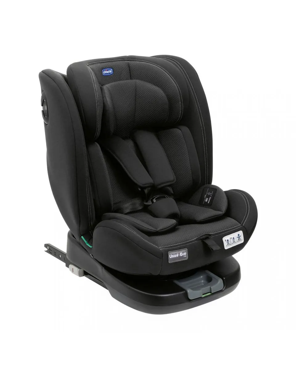 Chicco Unico Evo i-Size Seggiolino Auto Black 40-150 cm