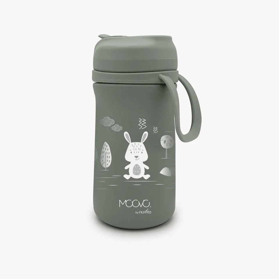Nuvita 4440 Sage Green Borraccia Termica 350ml Acciaio