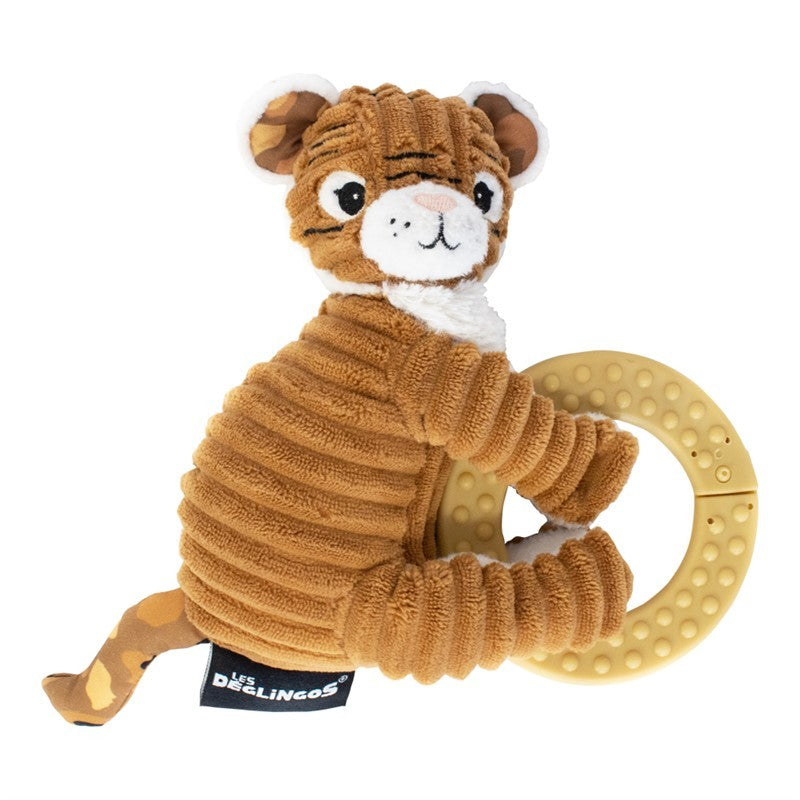 Les Deglingos Speculos anello dentizione tigre 23 cm
