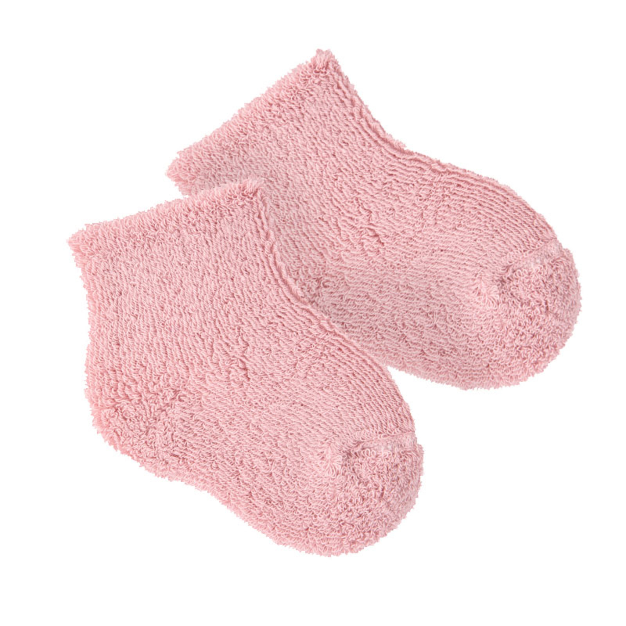 Calza corta spugna bimba rosa