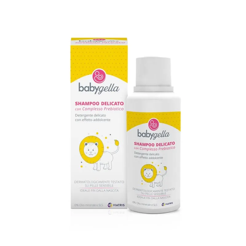 Babygella Shampoo Delicato Prebiotico 250 ml Bambino