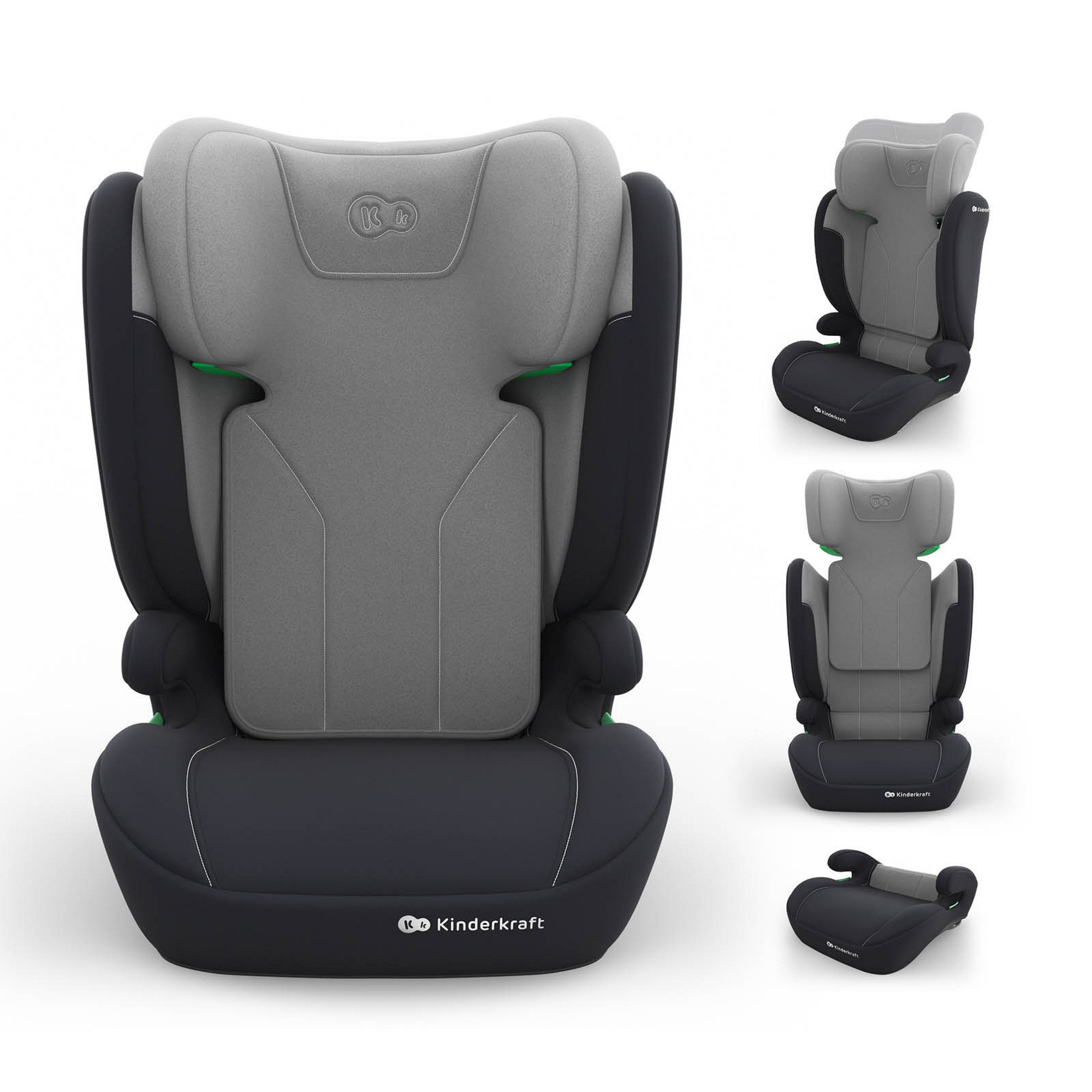 Kinderkraft I-Spark 2 seggiolino auto I-Size 100-150 cm grigio