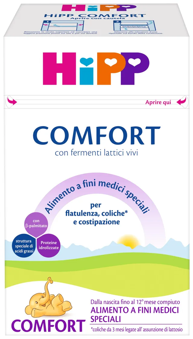 HiPP Comfort latte in polvere 600 g per coliche