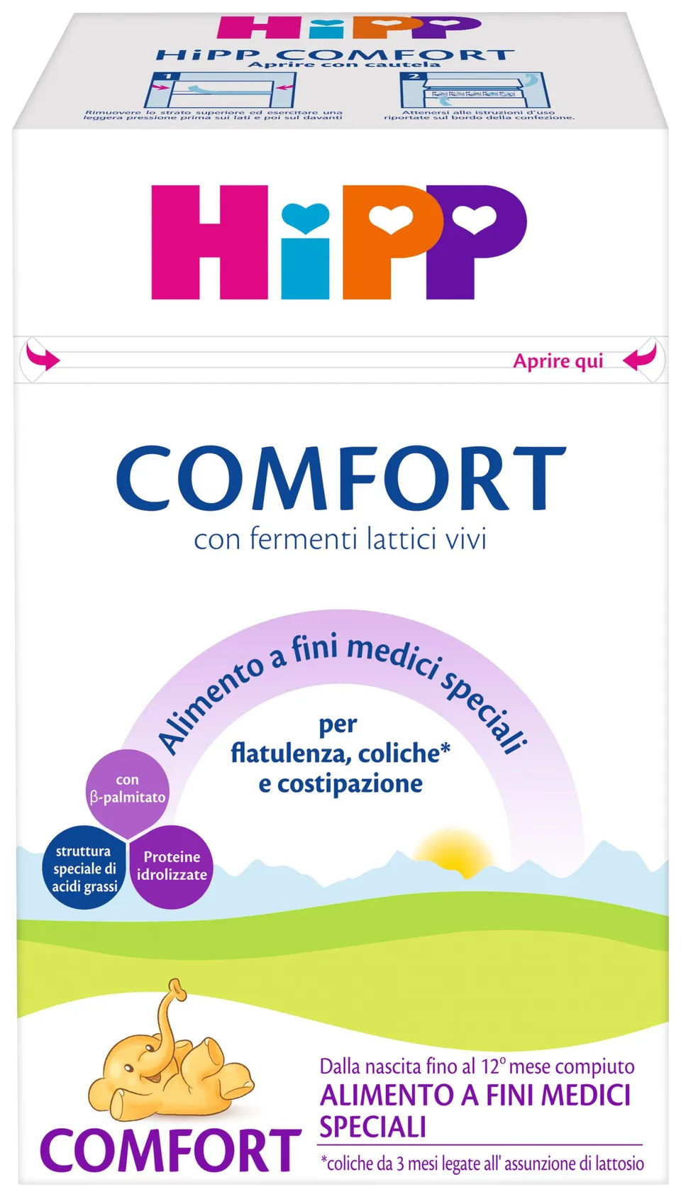 HiPP Comfort latte in polvere 600 g per coliche