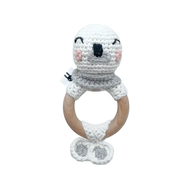 Piccoli Toys Matilde la Foca Sonaglio Uncinetto Cotone
