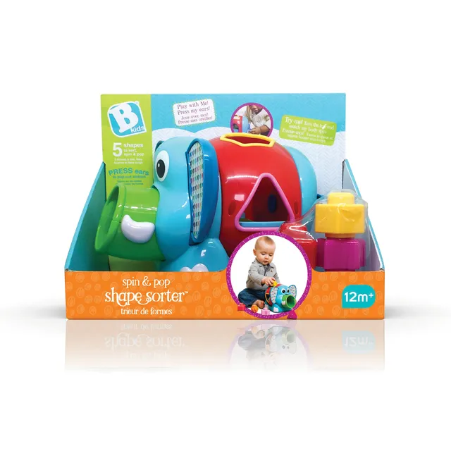 Baby Smile Elefantino Tante Forme gioco incastri 5 formine