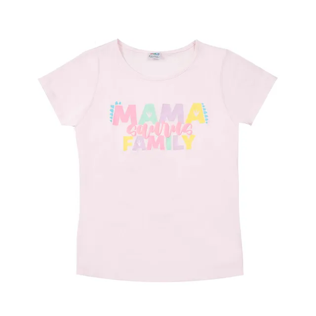 Toys Center Baby T-shirt jersey bimba rosa girocollo stampata