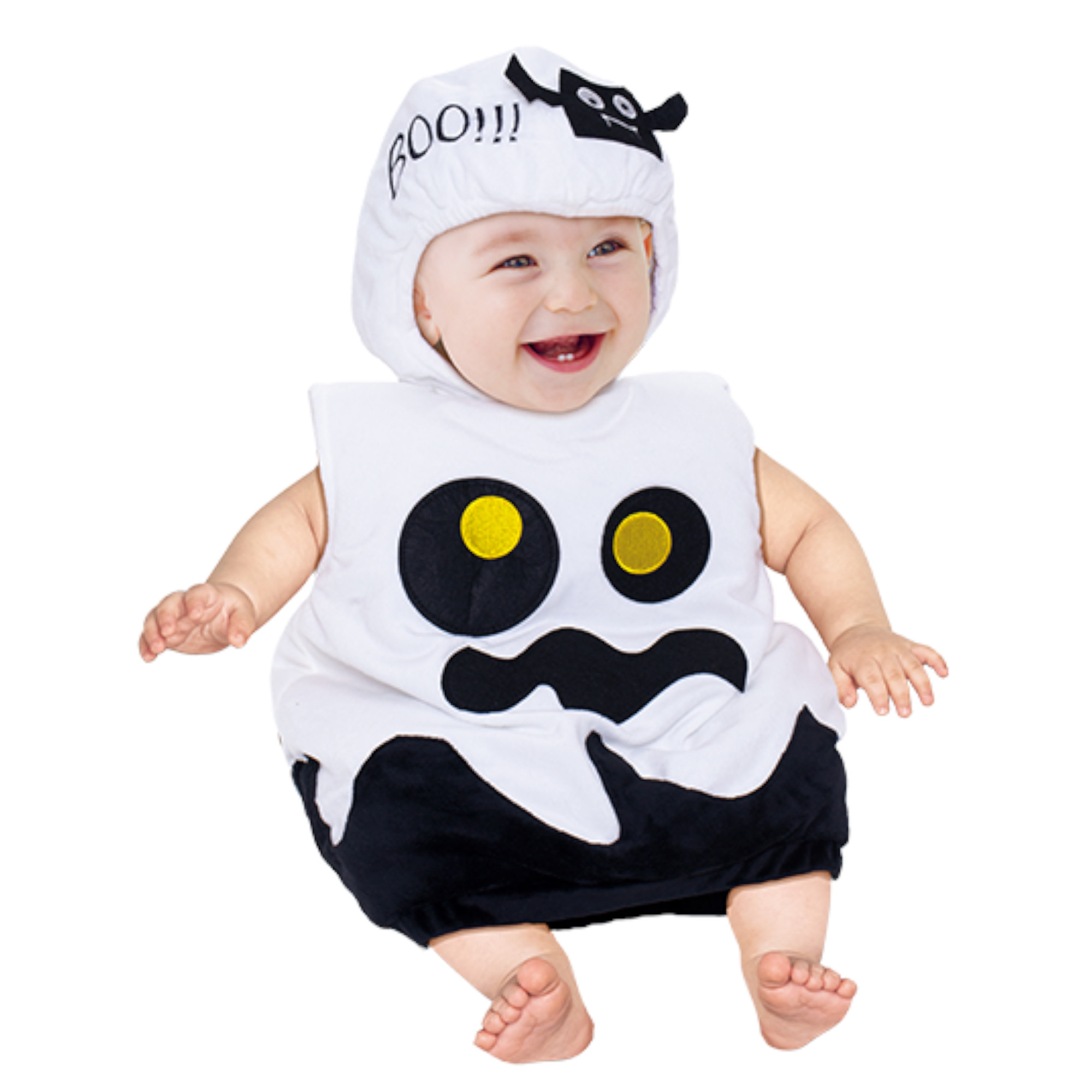 Toys Center Baby costume halloween fantasmino 6-12 mesi velluto