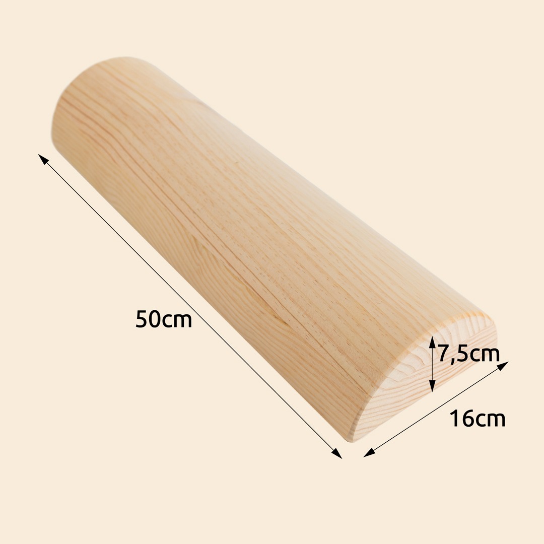 The Dida Kit Yoga Legno Naturale 7 Pezzi Postura