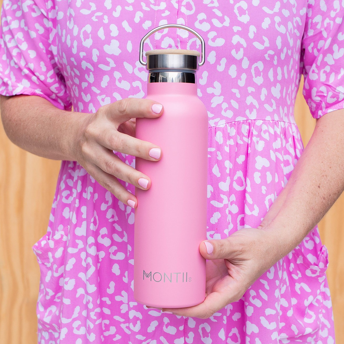 The Dida Montii borraccia termica 600 ml rosa acciaio inox