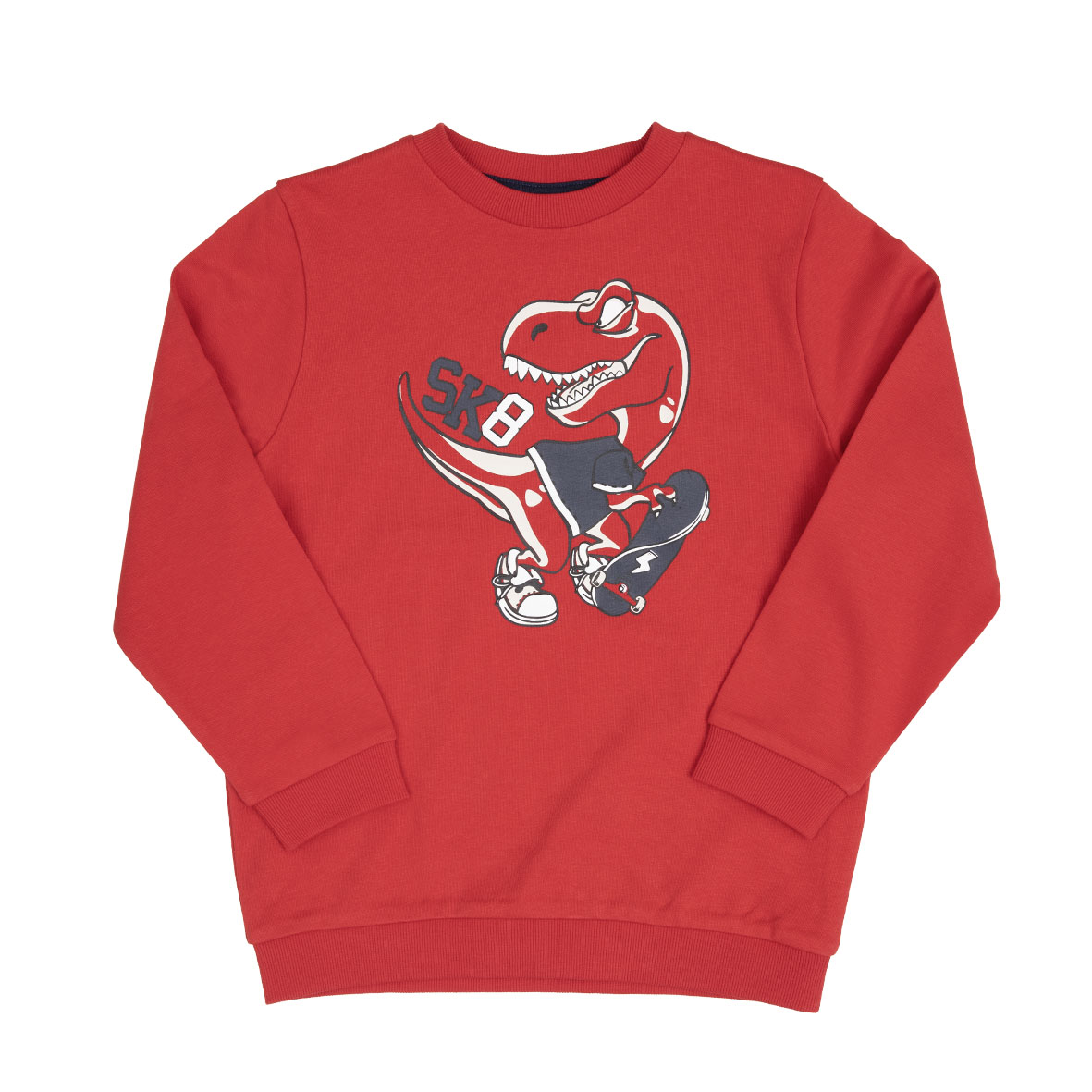 Toys Center Baby felpa bambino rossa T-Rex leggera