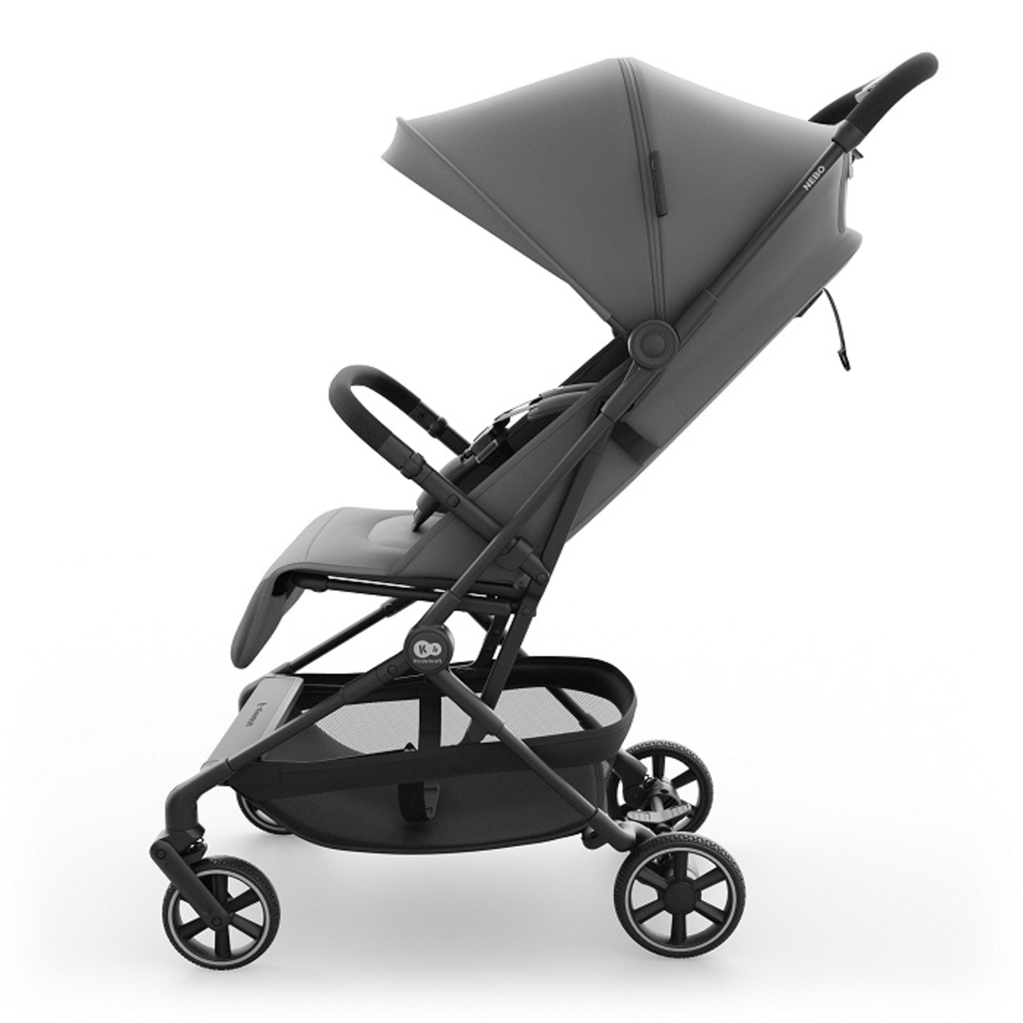 Kinderkraft Nebo Cabin Size passeggino leggero grigio