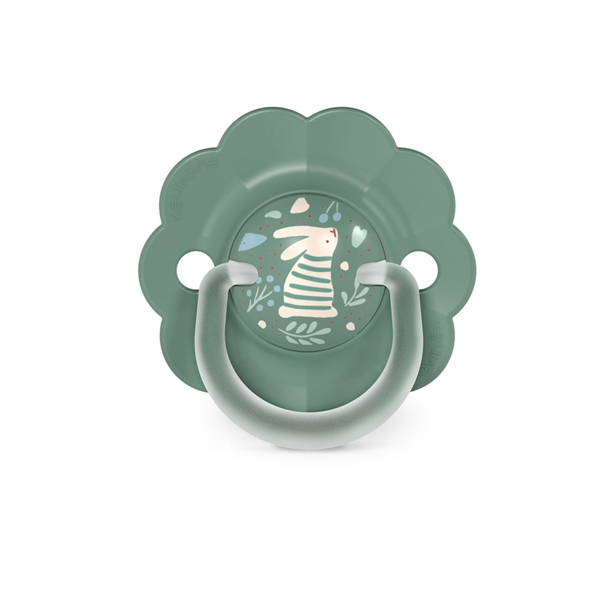 Suavinex Wonderland succhietto 6-18 mesi verde silicone