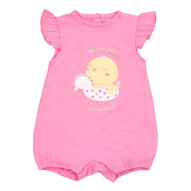 Toys Center Baby pagliaccetto jersey bimba rosa pulcino