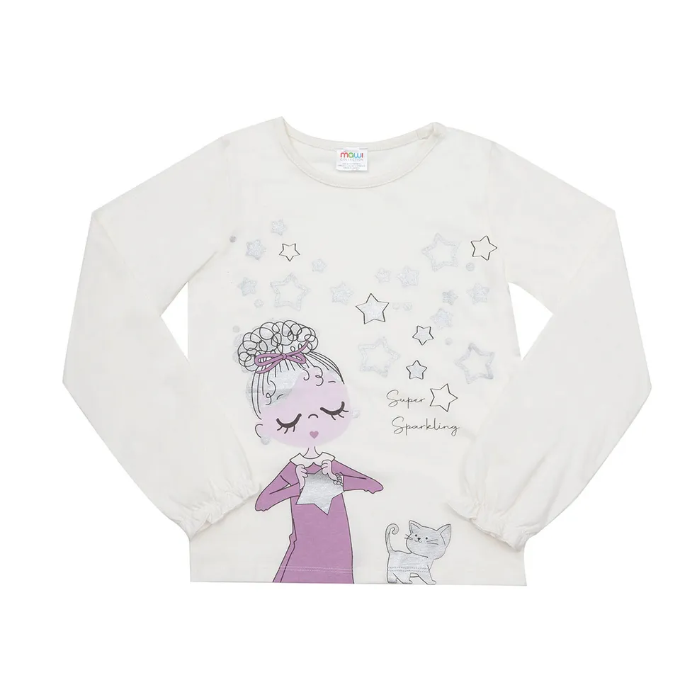 Toys Center Baby Mawi maglia jersey panna manica lunga