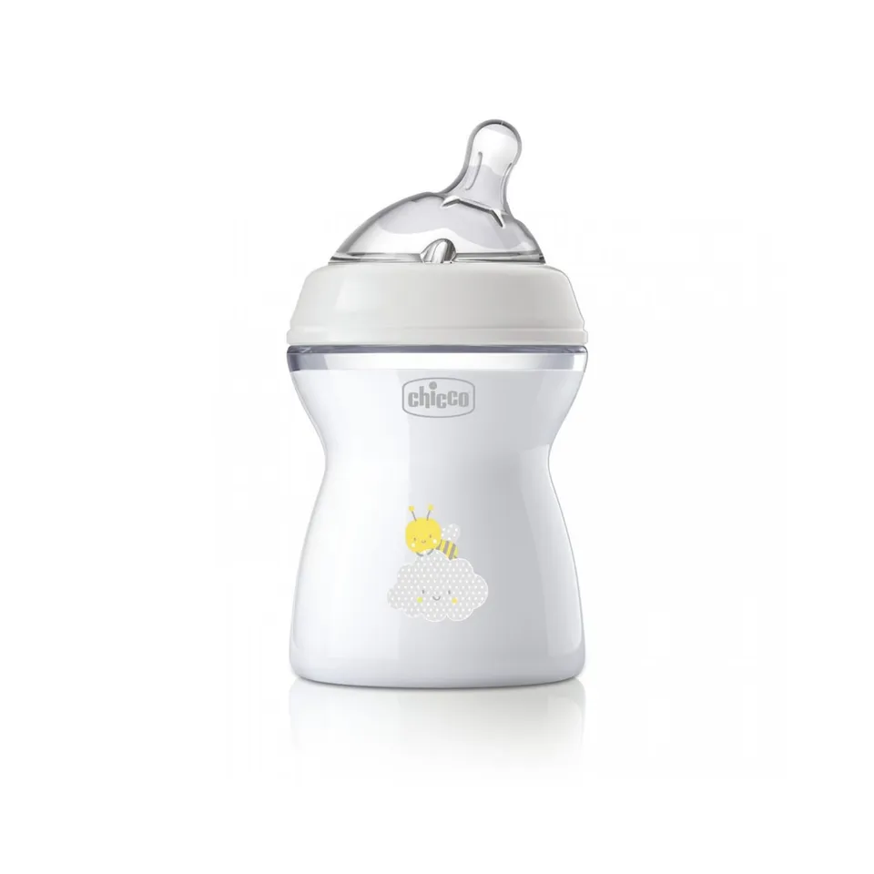 Chicco NaturalFeeling Biberon 250 ml Flusso Medio 2M+