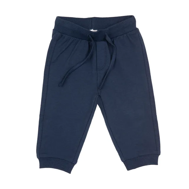 Mawi pantalone felpina bimbo tinta unita 3 mesi elastico