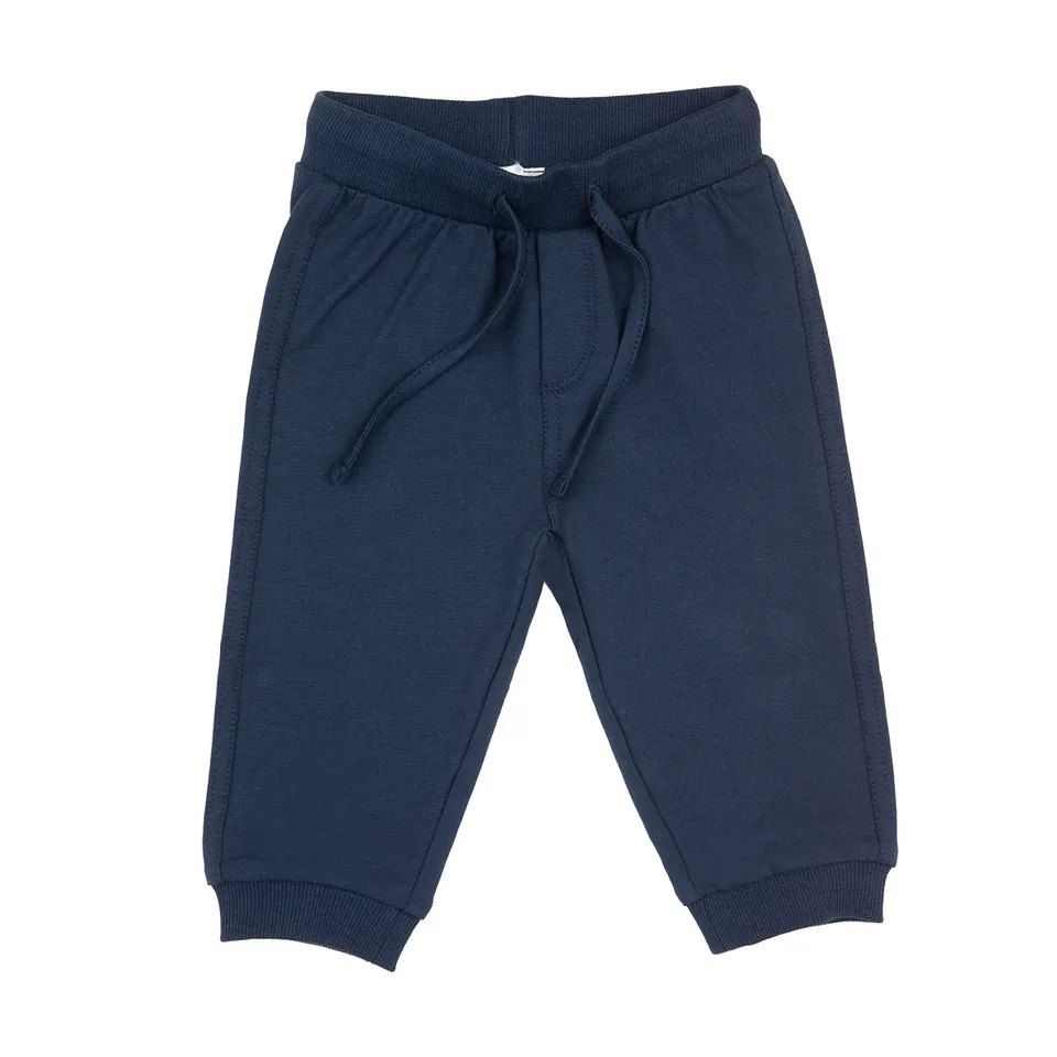 Mawi pantalone felpina bimbo tinta unita 3 mesi elastico
