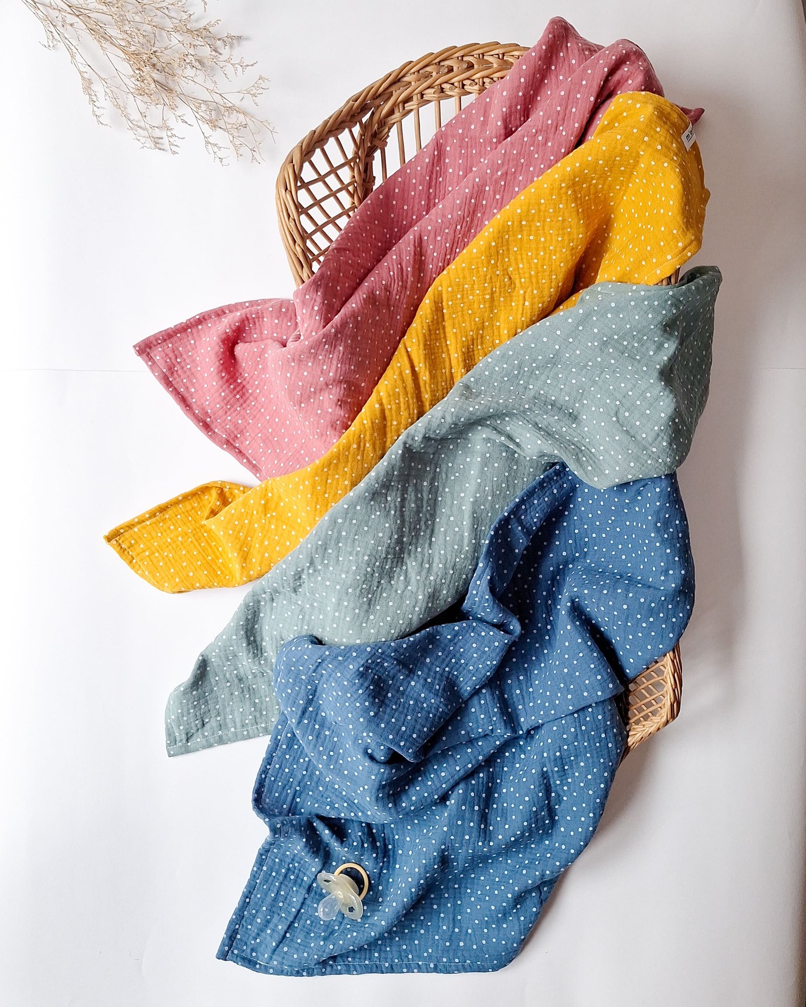 M'Amélie Creations Mussolina in Cotone 60x60 Neonato