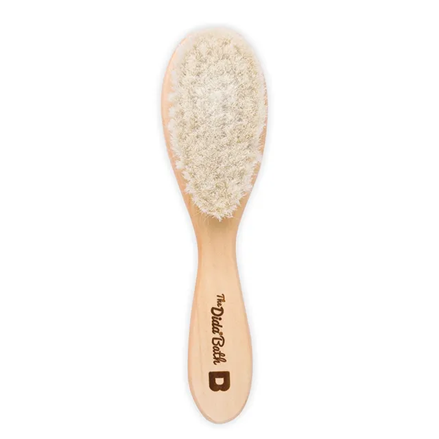 Tête Spazzola neonato legno naturale setole di capra