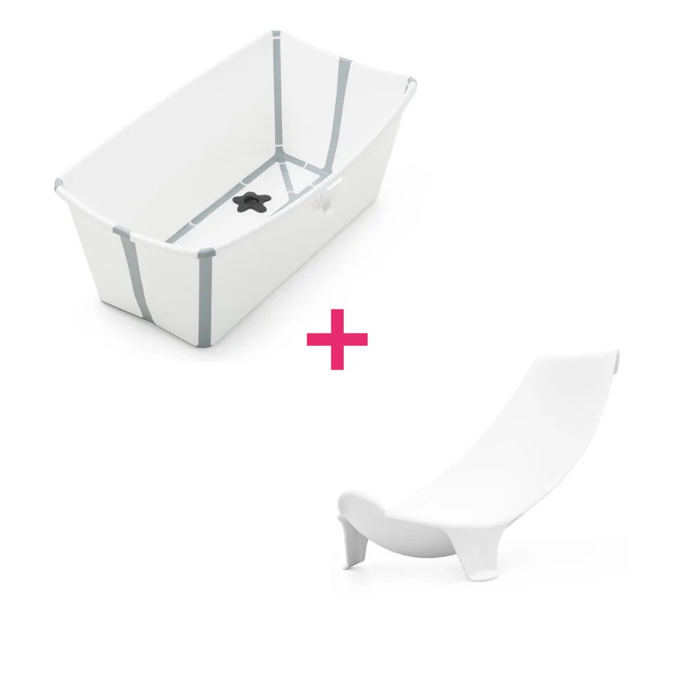 Stokke Flexi Bath vaschetta bianca con supporto