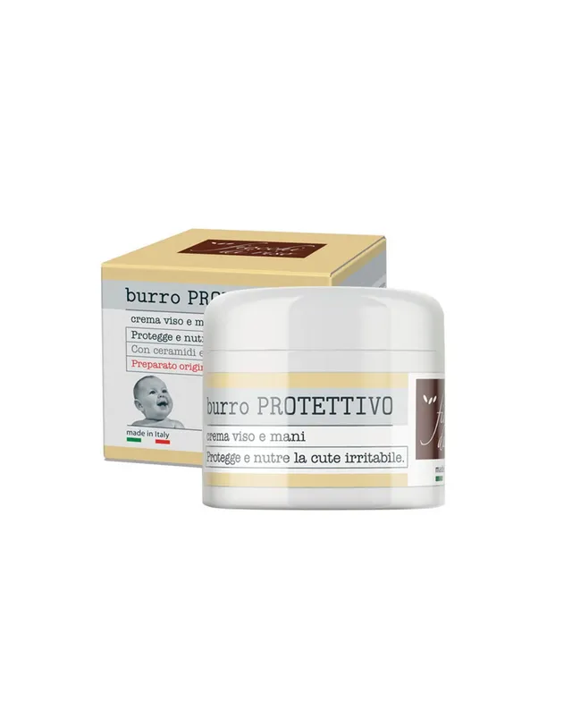 Fiocchi di Riso Burro Protettivo crema viso e mani 30 ml senza profumo