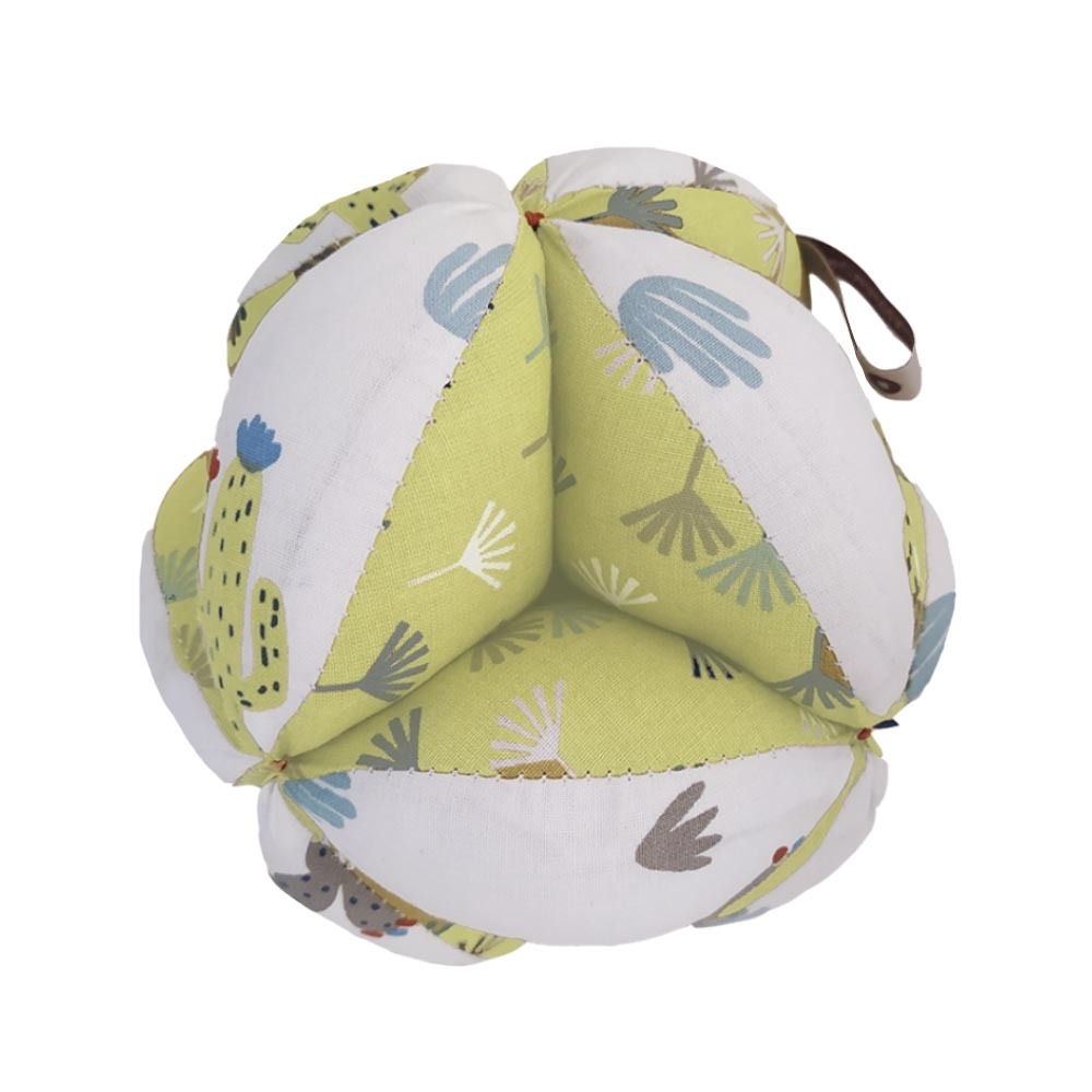 The Dida Palla Montessori Cactus palla cotone con sonaglio