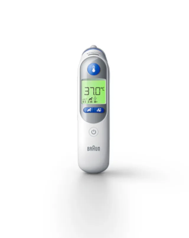 Braun ThermoScan 7 Plus termometro orecchio bianco