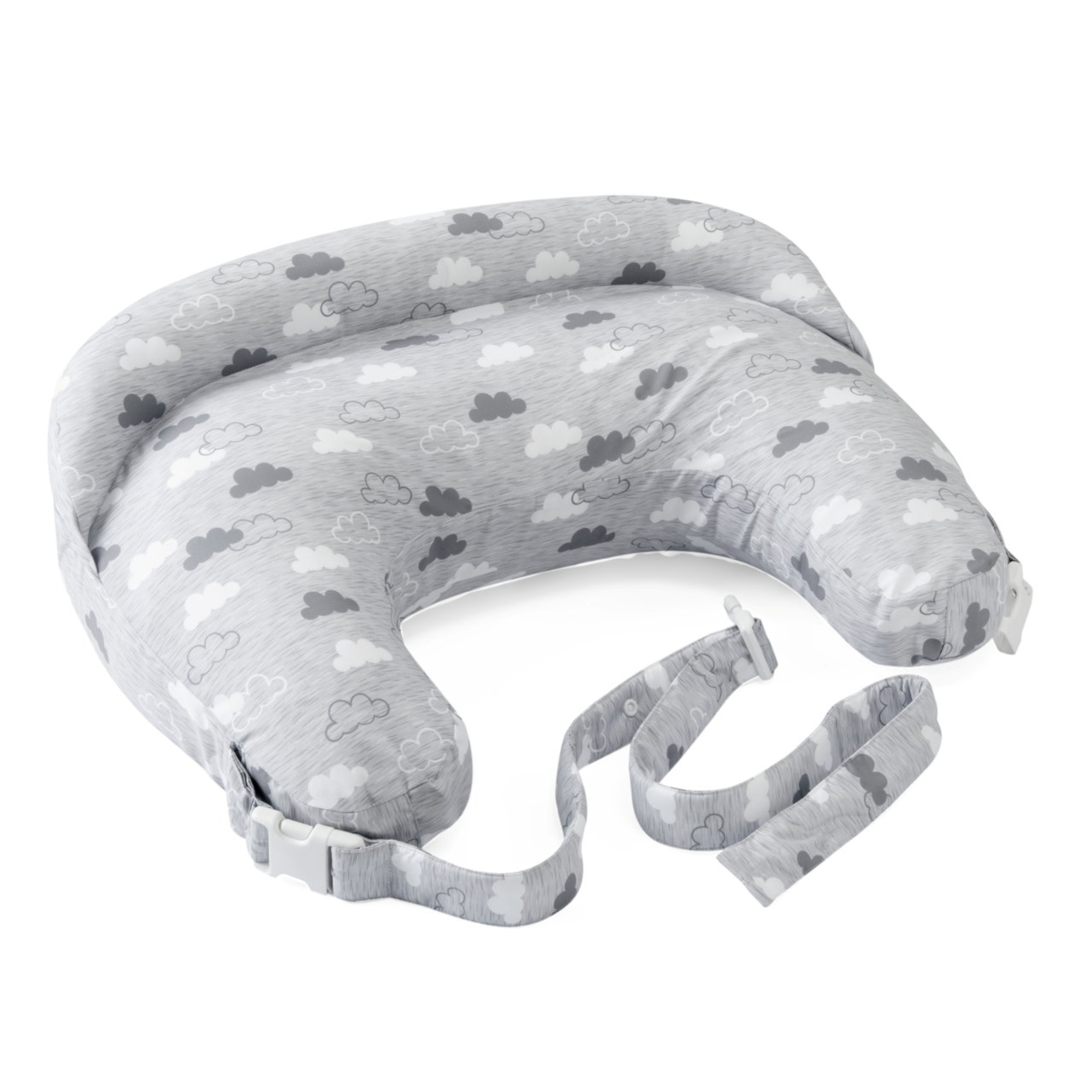 Boppy Deluxe cuscino allattamento clouds cintura
