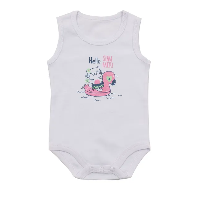 Toys Center Baby Mawi body canotta costina cotone