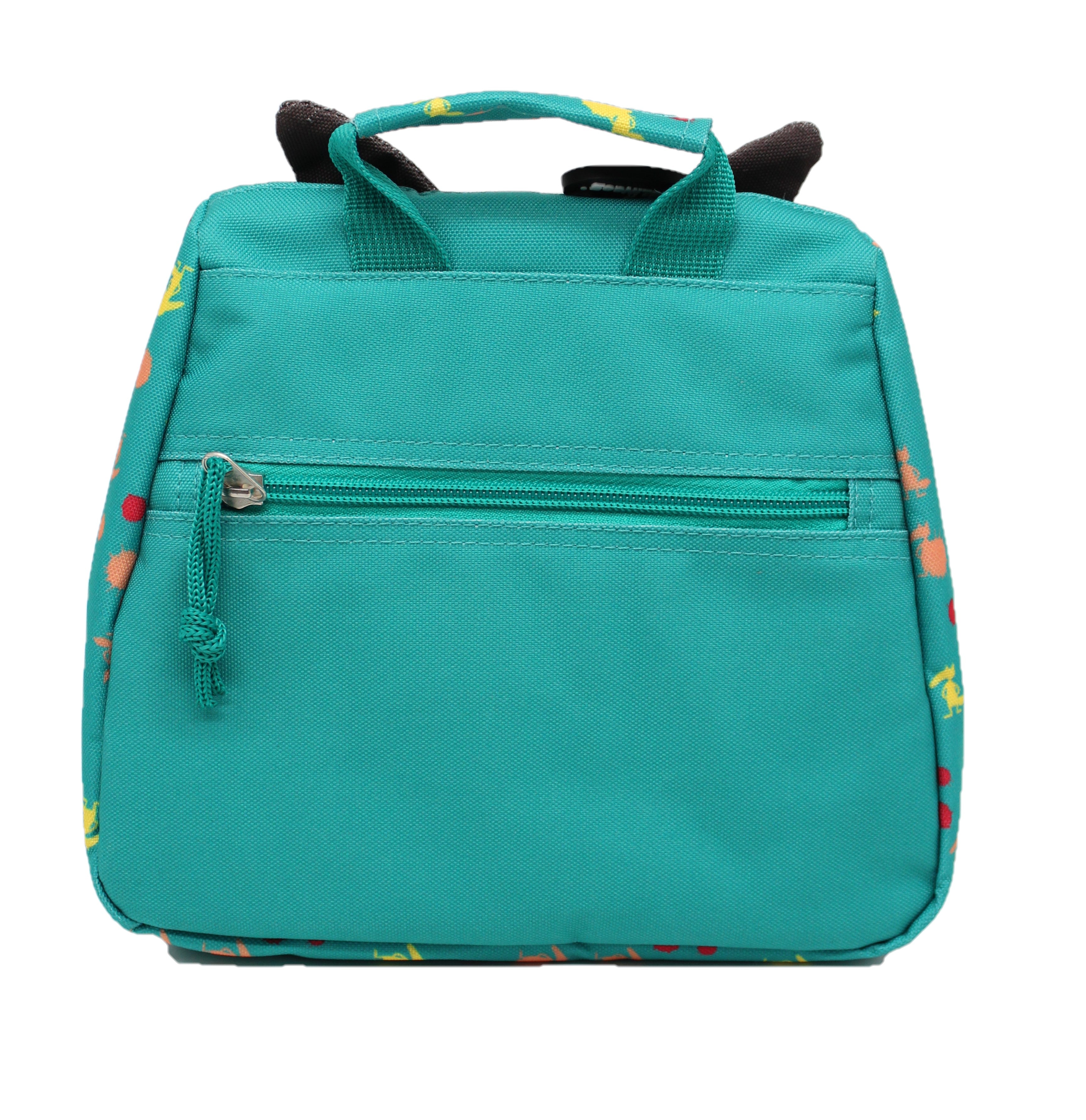 Les Deglingos Loup beauty case bambino verde appendibile