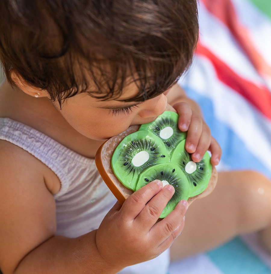 The Dida Massaggiagengive Toast Kiwi Gomma Naturale