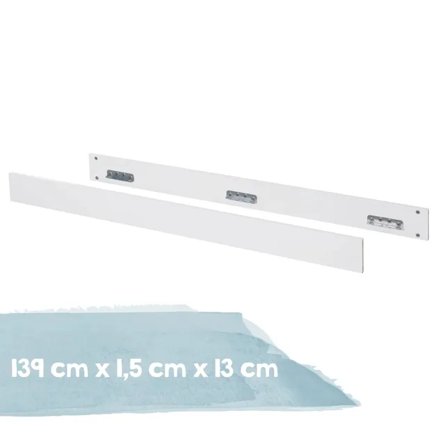 Roba barre conversione lettino casetta bianche 70x140